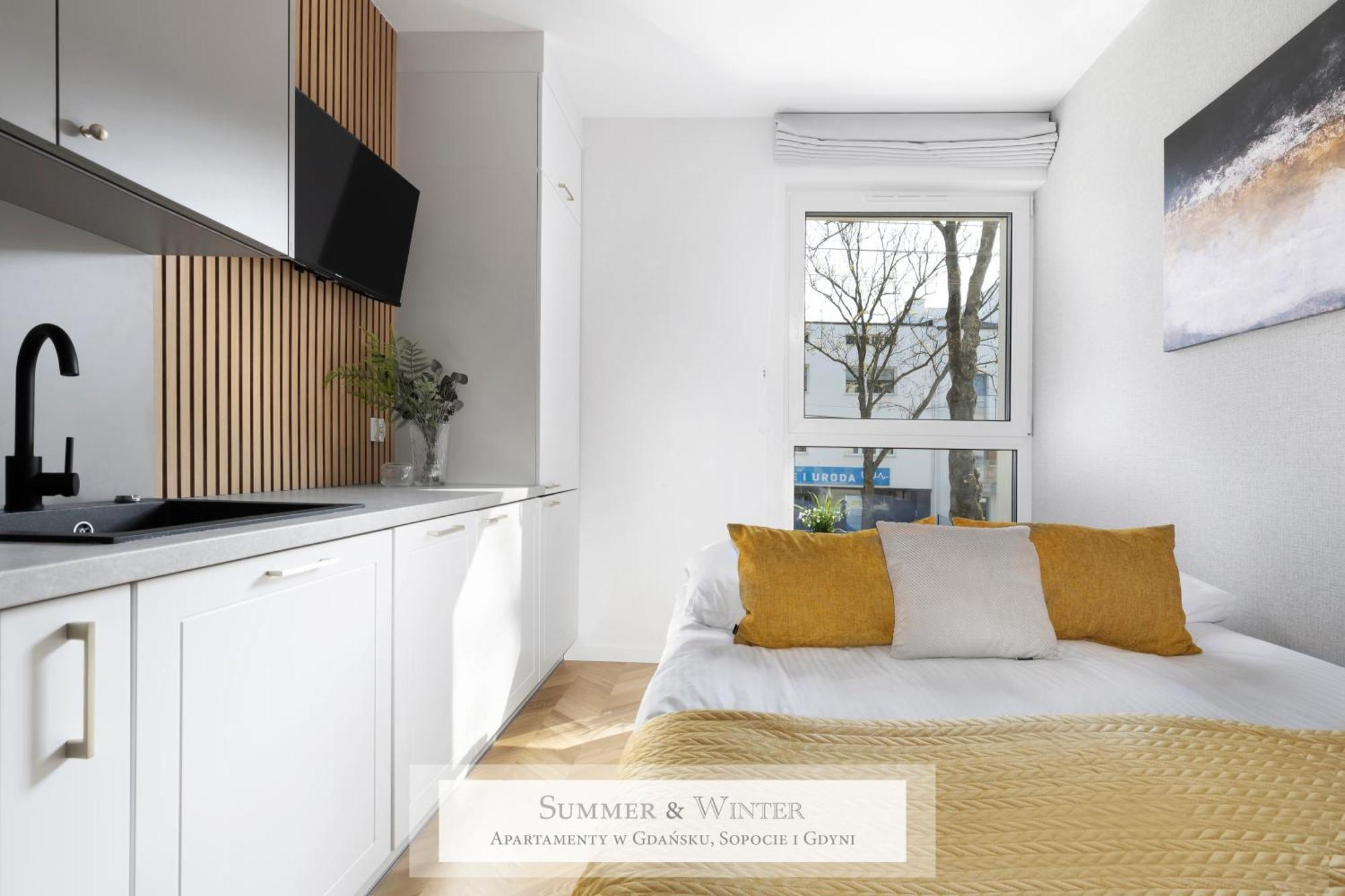 4 Stars, New Luxury Butterfly & Bike Apartments, Gdynia Orlowo, 15 Wyposazonych Mieszkan, Z Sypialnia, Winda I Platnym Parkingiem, Wysoki Standard Summerwinter, Blisko Molo Orlowo, Drog Rowerowych, Stadniny I Golf Park Luaran gambar